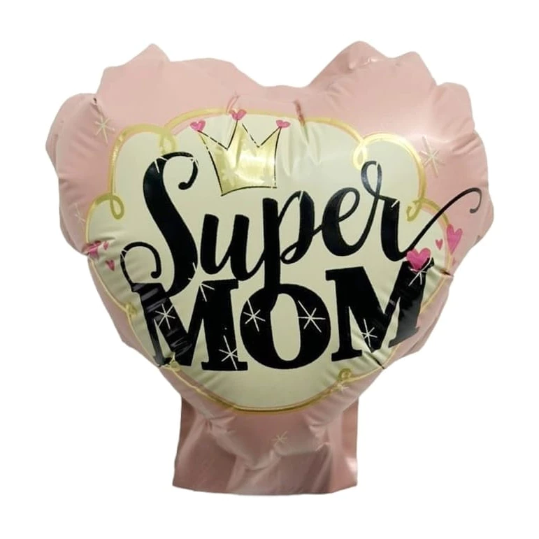 4 Inch Foil Balloon l Happy Mother's Day Decoration Balloon for Mother's Day Party, Event & Gift Styling